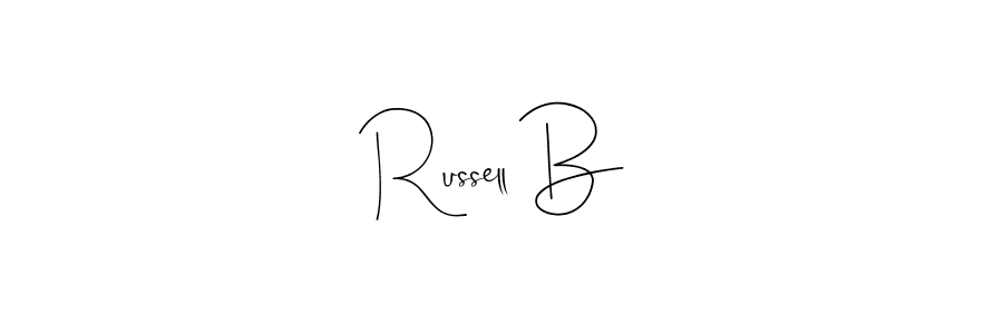 You can use this online signature creator to create a handwritten signature for the name Russell B. This is the best online autograph maker. Russell B signature style 4 images and pictures png
