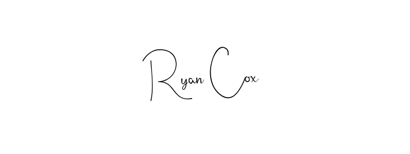 Make a short Ryan Cox signature style. Manage your documents anywhere anytime using Andilay-7BmLP. Create and add eSignatures, submit forms, share and send files easily. Ryan Cox signature style 4 images and pictures png