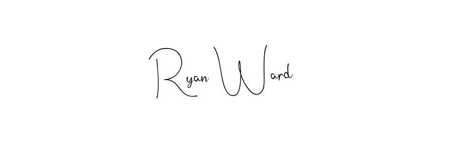 Make a beautiful signature design for name Ryan Ward. Use this online signature maker to create a handwritten signature for free. Ryan Ward signature style 4 images and pictures png