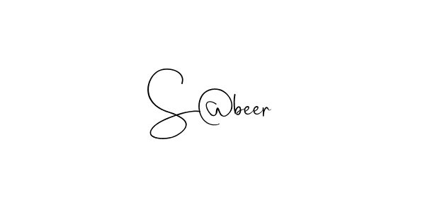 Once you've used our free online signature maker to create your best signature Andilay-7BmLP style, it's time to enjoy all of the benefits that S@beer name signing documents. S@beer signature style 4 images and pictures png