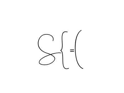 Check out images of Autograph of S{=( name. Actor S{=( Signature Style. Andilay-7BmLP is a professional sign style online. S{=( signature style 4 images and pictures png