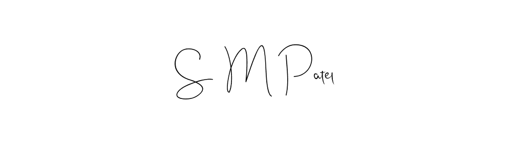 Check out images of Autograph of S  M Patel name. Actor S  M Patel Signature Style. Andilay-7BmLP is a professional sign style online. S  M Patel signature style 4 images and pictures png