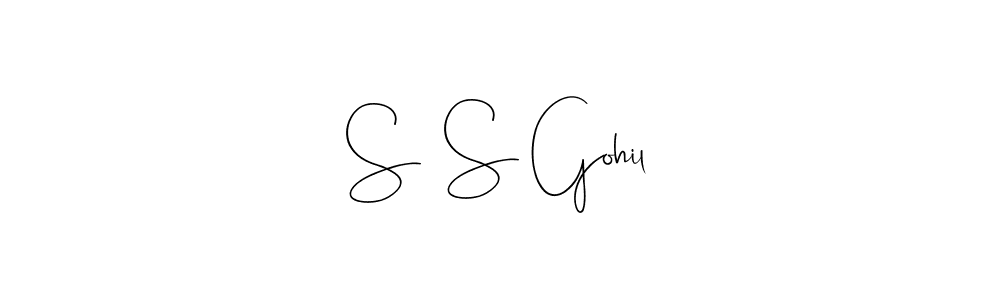 You can use this online signature creator to create a handwritten signature for the name S  S Gohil. This is the best online autograph maker. S  S Gohil signature style 4 images and pictures png