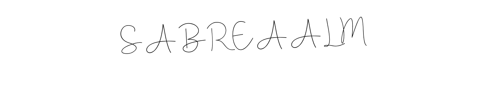 Make a short S A B R E A A L M signature style. Manage your documents anywhere anytime using Andilay-7BmLP. Create and add eSignatures, submit forms, share and send files easily. S A B R E A A L M signature style 4 images and pictures png