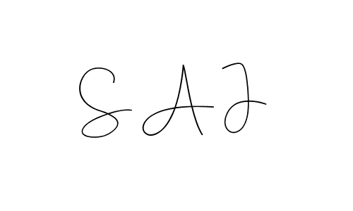 You can use this online signature creator to create a handwritten signature for the name S A J. This is the best online autograph maker. S A J signature style 4 images and pictures png