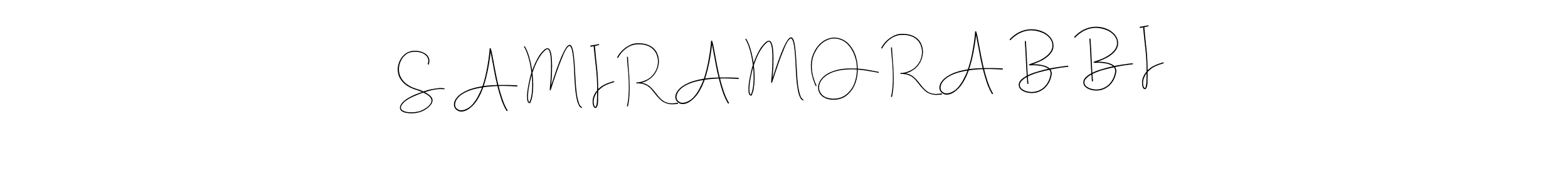 You can use this online signature creator to create a handwritten signature for the name S A M I R A M O R A B B I. This is the best online autograph maker. S A M I R A M O R A B B I signature style 4 images and pictures png