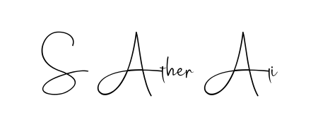 Best and Professional Signature Style for S Ather Ali. Andilay-7BmLP Best Signature Style Collection. S Ather Ali signature style 4 images and pictures png