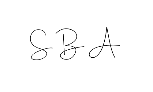 This is the best signature style for the S B A name. Also you like these signature font (Andilay-7BmLP). Mix name signature. S B A signature style 4 images and pictures png