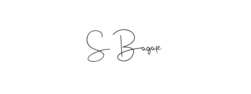 It looks lik you need a new signature style for name S Bagale. Design unique handwritten (Andilay-7BmLP) signature with our free signature maker in just a few clicks. S Bagale signature style 4 images and pictures png