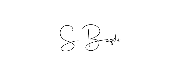 Best and Professional Signature Style for S Bagdi. Andilay-7BmLP Best Signature Style Collection. S Bagdi signature style 4 images and pictures png