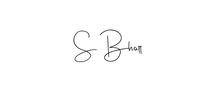 Once you've used our free online signature maker to create your best signature Andilay-7BmLP style, it's time to enjoy all of the benefits that S Bhatt name signing documents. S Bhatt signature style 4 images and pictures png