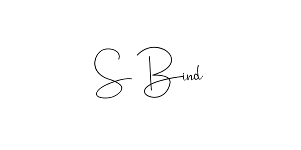 This is the best signature style for the S Bind name. Also you like these signature font (Andilay-7BmLP). Mix name signature. S Bind signature style 4 images and pictures png