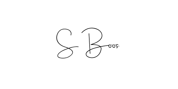 See photos of S Boos official signature by Spectra . Check more albums & portfolios. Read reviews & check more about Andilay-7BmLP font. S Boos signature style 4 images and pictures png