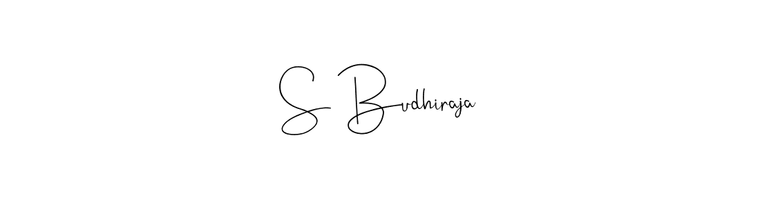 if you are searching for the best signature style for your name S Budhiraja. so please give up your signature search. here we have designed multiple signature styles  using Andilay-7BmLP. S Budhiraja signature style 4 images and pictures png