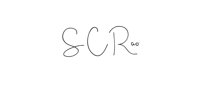 Also You can easily find your signature by using the search form. We will create S C Rao name handwritten signature images for you free of cost using Andilay-7BmLP sign style. S C Rao signature style 4 images and pictures png