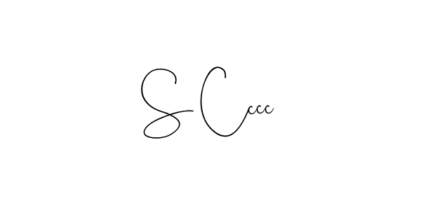 Once you've used our free online signature maker to create your best signature Andilay-7BmLP style, it's time to enjoy all of the benefits that S Cccc name signing documents. S Cccc signature style 4 images and pictures png