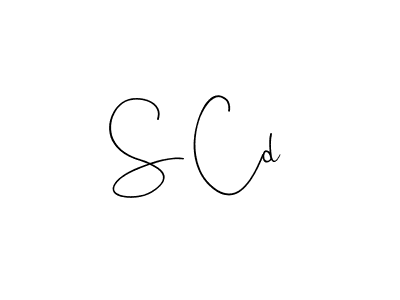 Use a signature maker to create a handwritten signature online. With this signature software, you can design (Andilay-7BmLP) your own signature for name S Cd. S Cd signature style 4 images and pictures png