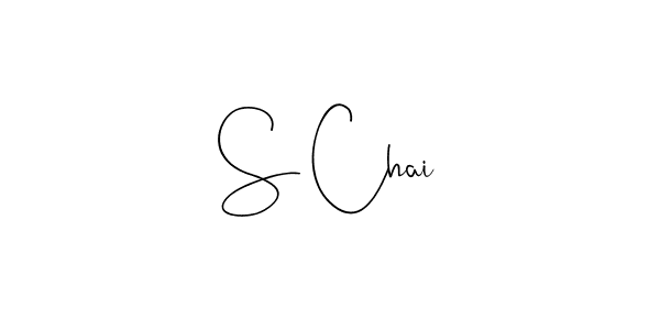 You can use this online signature creator to create a handwritten signature for the name S Chai. This is the best online autograph maker. S Chai signature style 4 images and pictures png