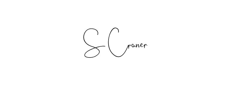 The best way (Andilay-7BmLP) to make a short signature is to pick only two or three words in your name. The name S Craner include a total of six letters. For converting this name. S Craner signature style 4 images and pictures png