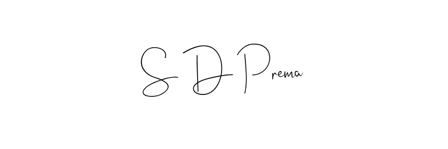 Once you've used our free online signature maker to create your best signature Andilay-7BmLP style, it's time to enjoy all of the benefits that S D Prema name signing documents. S D Prema signature style 4 images and pictures png
