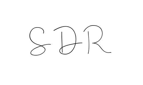 How to Draw S D R signature style? Andilay-7BmLP is a latest design signature styles for name S D R. S D R signature style 4 images and pictures png