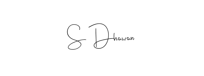 Check out images of Autograph of S Dhawan name. Actor S Dhawan Signature Style. Andilay-7BmLP is a professional sign style online. S Dhawan signature style 4 images and pictures png