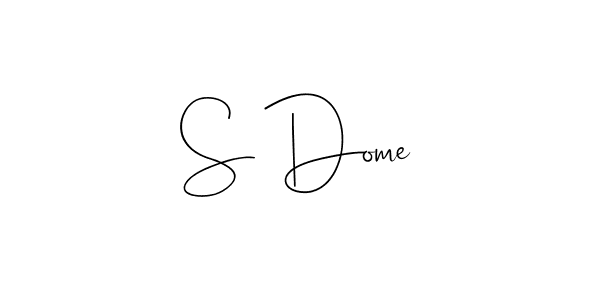 Andilay-7BmLP is a professional signature style that is perfect for those who want to add a touch of class to their signature. It is also a great choice for those who want to make their signature more unique. Get S Dome name to fancy signature for free. S Dome signature style 4 images and pictures png