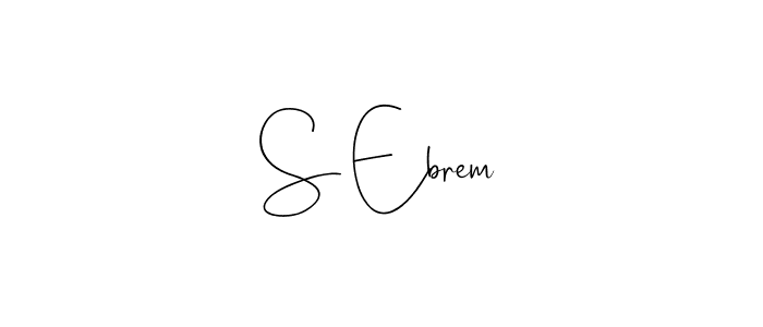 Here are the top 10 professional signature styles for the name S Ebrem. These are the best autograph styles you can use for your name. S Ebrem signature style 4 images and pictures png