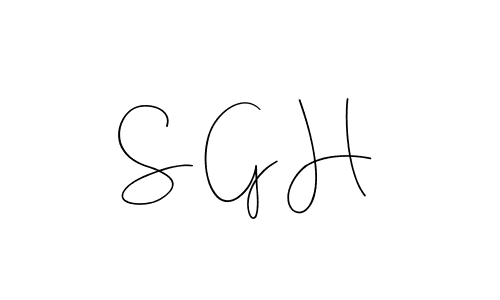 How to Draw S G H signature style? Andilay-7BmLP is a latest design signature styles for name S G H. S G H signature style 4 images and pictures png