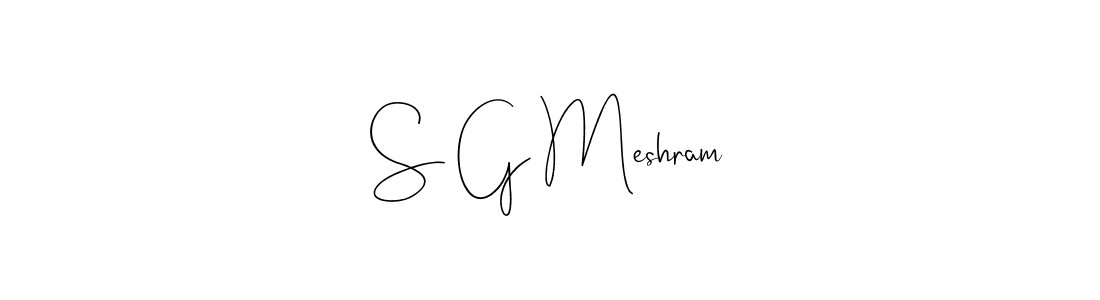 This is the best signature style for the S G Meshram name. Also you like these signature font (Andilay-7BmLP). Mix name signature. S G Meshram signature style 4 images and pictures png