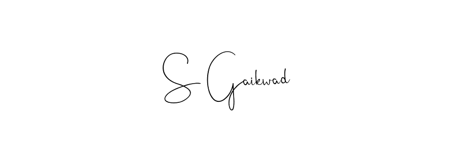 Best and Professional Signature Style for S Gaikwad. Andilay-7BmLP Best Signature Style Collection. S Gaikwad signature style 4 images and pictures png