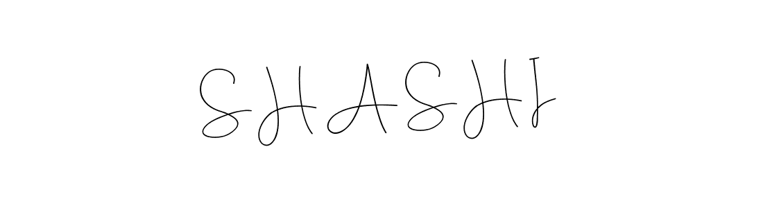 Also You can easily find your signature by using the search form. We will create S H A S H I name handwritten signature images for you free of cost using Andilay-7BmLP sign style. S H A S H I signature style 4 images and pictures png