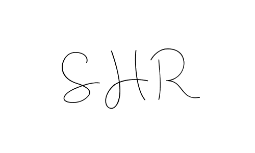 How to Draw S H R signature style? Andilay-7BmLP is a latest design signature styles for name S H R. S H R signature style 4 images and pictures png