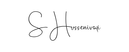 An effortless, minimalist signature concept for S Hussenivali using Andilay-7BmLP design. Clean lines that look great on any document. S Hussenivali signature style 4 images and pictures png