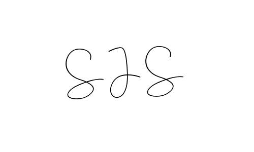 How to make S J S signature? Andilay-7BmLP is a professional autograph style. Create handwritten signature for S J S name. S J S signature style 4 images and pictures png