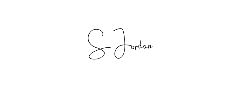 How to Draw S Jordan signature style? Andilay-7BmLP is a latest design signature styles for name S Jordan. S Jordan signature style 4 images and pictures png