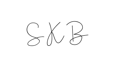 Best and Professional Signature Style for S K B. Andilay-7BmLP Best Signature Style Collection. S K B signature style 4 images and pictures png