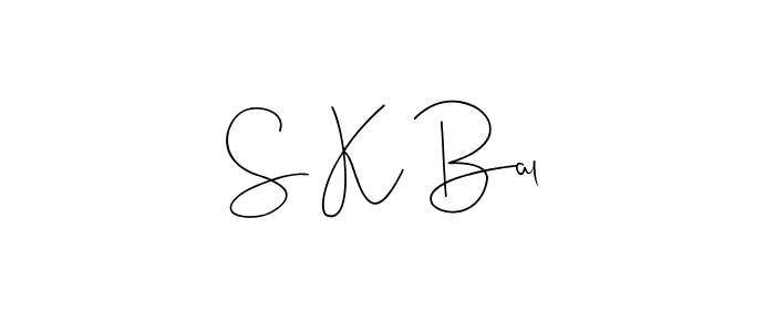 Once you've used our free online signature maker to create your best signature Andilay-7BmLP style, it's time to enjoy all of the benefits that S K Bal name signing documents. S K Bal signature style 4 images and pictures png