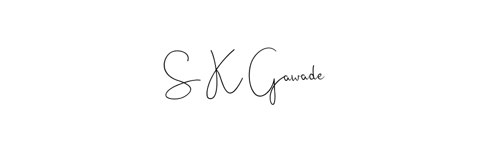 Make a short S K Gawade signature style. Manage your documents anywhere anytime using Andilay-7BmLP. Create and add eSignatures, submit forms, share and send files easily. S K Gawade signature style 4 images and pictures png