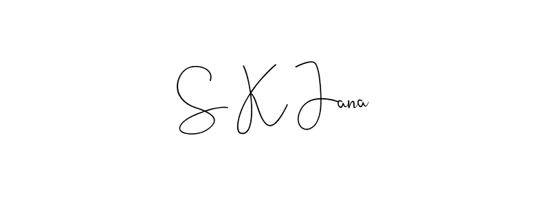Also we have S K Jana name is the best signature style. Create professional handwritten signature collection using Andilay-7BmLP autograph style. S K Jana signature style 4 images and pictures png