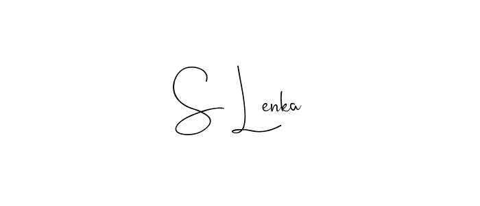 It looks lik you need a new signature style for name S Lenka. Design unique handwritten (Andilay-7BmLP) signature with our free signature maker in just a few clicks. S Lenka signature style 4 images and pictures png