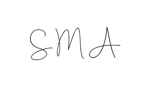 Also we have S M A name is the best signature style. Create professional handwritten signature collection using Andilay-7BmLP autograph style. S M A signature style 4 images and pictures png