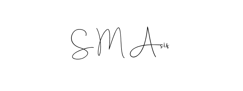 Similarly Andilay-7BmLP is the best handwritten signature design. Signature creator online .You can use it as an online autograph creator for name S M Asif. S M Asif signature style 4 images and pictures png