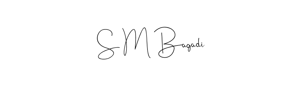 See photos of S M Bagadi official signature by Spectra . Check more albums & portfolios. Read reviews & check more about Andilay-7BmLP font. S M Bagadi signature style 4 images and pictures png