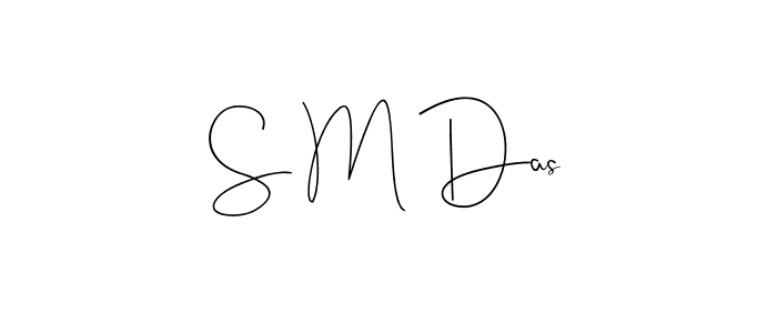 Here are the top 10 professional signature styles for the name S M Das. These are the best autograph styles you can use for your name. S M Das signature style 4 images and pictures png