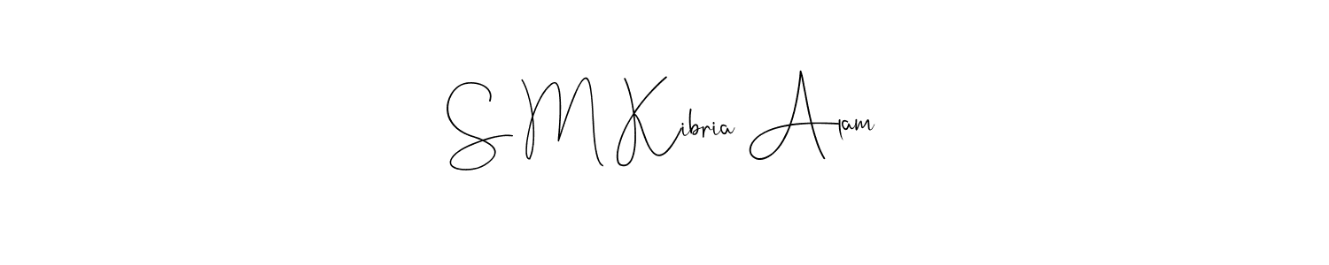 It looks lik you need a new signature style for name S M Kibria Alam. Design unique handwritten (Andilay-7BmLP) signature with our free signature maker in just a few clicks. S M Kibria Alam signature style 4 images and pictures png