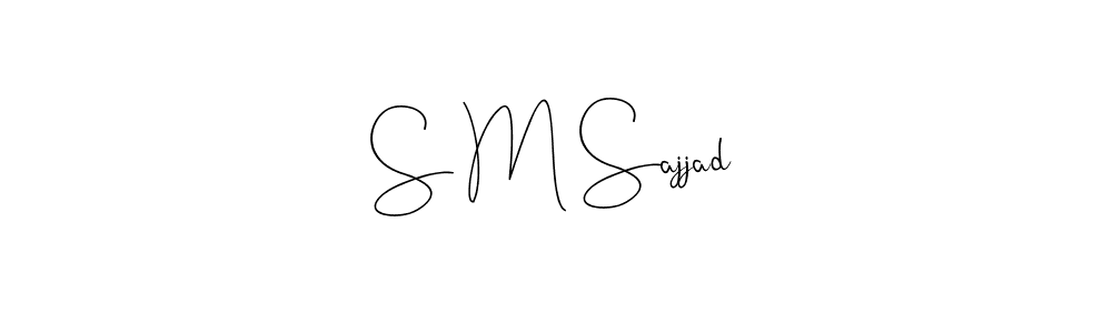 How to Draw S M Sajjad signature style? Andilay-7BmLP is a latest design signature styles for name S M Sajjad. S M Sajjad signature style 4 images and pictures png