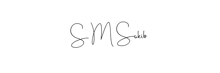 Here are the top 10 professional signature styles for the name S M Sakib. These are the best autograph styles you can use for your name. S M Sakib signature style 4 images and pictures png