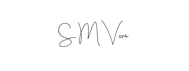 Also You can easily find your signature by using the search form. We will create S M Vora name handwritten signature images for you free of cost using Andilay-7BmLP sign style. S M Vora signature style 4 images and pictures png