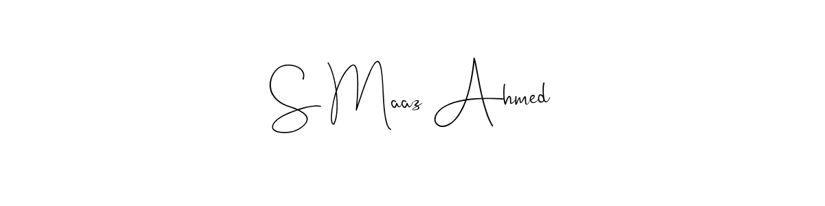 Best and Professional Signature Style for S Maaz Ahmed. Andilay-7BmLP Best Signature Style Collection. S Maaz Ahmed signature style 4 images and pictures png